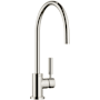 Dornbracht Tara 1.5 GPM Single Hole Kitchen Faucet with Swivel Spout Platinum