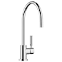 Dornbracht Tara 1.5 GPM Single Hole Kitchen Faucet with Swivel Spout Durabrass (23KT Gold)