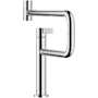 Dornbracht Tara Ultra 1.5 GPM Single Hole Kitchen Faucet with Swivel Spout Chrome