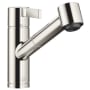Dornbracht ENO 1.5 GPM Single Hole Pull Out Kitchen Faucet Platinum