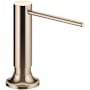 Dornbracht Vaia Deck Mounted Soap Dispenser with 16.91 Oz Capacity Champagne (22kt Gold)