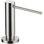 Dornbracht Vaia Deck Mounted Soap Dispenser with 16.91 Oz Capacity and Escutcheon Included Brushed Platinum