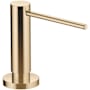 Dornbracht Vaia Deck Mounted Soap Dispenser with 16.91 Oz Capacity and Escutcheon Included Durabrass (23KT Gold)