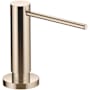 Dornbracht Vaia Deck Mounted Soap Dispenser with 16.91 Oz Capacity and Escutcheon Included Champagne (22kt Gold)