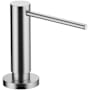 Dornbracht Vaia Deck Mounted Soap Dispenser with 16.91 Oz Capacity and Escutcheon Included Brushed Chrome