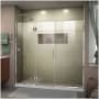 DreamLine Unidoor-X 72" High x 62" Wide Hinged Frameless Shower Door with Clear Glass Chrome