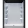 DreamLine SlimLine Shower Installation Package with 75-5/8" High x 60" Wide x 36" Deep Shower Walls and 36" by 60" Single Threshold Shower Base White / Center Drain