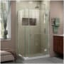 DreamLine Unidoor-X 72" High x 40" Wide x 34-3/8" Deep Hinged Frameless Shower Enclosure with Clear Glass Chrome