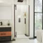 DreamLine Ascend 36" - 37" W x 72" H Frameless Pivot Shower Door Oil Rubbed Bronze