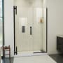 DreamLine Ascend 50-1/2" - 51-1/2" W x 72" H Frameless Pivot Shower Door Matte Black