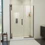 DreamLine Ascend 54" - 55" W x 72" H Frameless Pivot Shower Door Oil Rubbed Bronze