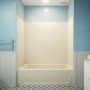 DreamLine QWALL-VS 56 - 60" W x 36" D x 62" H Acrylic Backwall Shower Kit Biscuit