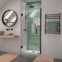 DreamLine Unidoor-LS 72" High x 32" Wide Hinged Frameless Shower Door with Clear Glass Oil Rubbed Bronze
