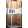 DreamLine Flex 72" High x 36-7/16" Wide x 34-1/2" Deep Pivot Framed Shower Enclosure with Clear Glass Brushed Nickel