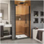 DreamLine Elegance-LS 29 1/4 - 31 1/4" W x 72" H Frameless Pivot Shower Door Matte Black