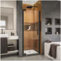 DreamLine Elegance-LS 28 3/4 - 30 3/4" W x 72" H Frameless Pivot Shower Door Matte Black
