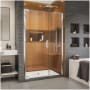 DreamLine Elegance-LS 46 1/2 - 48 1/2" W x 72" H Frameless Pivot Shower Door Chrome
