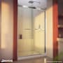 DreamLine Essence-H 44 - 48" W x 76" H Semi-Frameless Bypass Shower Door Chrome