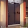 DreamLine Essence-H 44 - 48" W x 76" H Semi-Frameless Bypass Shower Door Chrome