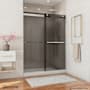 DreamLine Essence 56 - 60" W x 76" H Frameless Bypass Shower Door Chrome