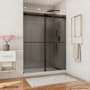 DreamLine Essence 56 - 60" W x 76" H Frameless Bypass Shower Door Matte Black