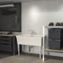 DreamLine Epiphany Glue-up Wall Tiles 15.75" x 31.5" Marble Light Grey