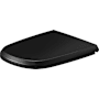 Duravit Aurena Elongated Toilet SeatQuick Release Black