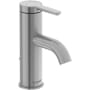 Duravit C.1 1.2 GPM Single Hole Bathroom Faucet with Pop-Up Drain Assembly Brushed Nickel