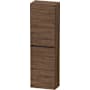 Duravit D-Neo 52" Engineered Wood Wall Mounted Linen Tower Dark Walnut