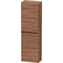 Duravit D-Neo 52" Engineered Wood Wall Mounted Linen Tower Natural Walnut