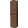 Duravit D-Neo 69-1/4" Engineered Wood Wall Mounted Linen Tower Dark Walnut