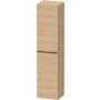 Duravit D-Neo 69-1/4" Engineered Wood Wall Mounted Linen Tower Natural Oak