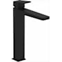 Duravit DuraSquare 1.2 GPM Vessel Single Hole Bathroom Faucet Matte Black