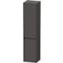 Duravit Ketho.2 69-1/4" Engineered Wood Wall Mounted Linen Tower Matte Graphite