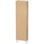Duravit L-Cube 69-1/4" Engineered Wood Wall Mounted Linen Tower Natural Oak