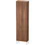 Duravit L-Cube 69-1/4" Engineered Wood Wall Mounted Linen Tower Natural Walnut