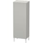 Duravit L-Cube 52" Engineered Wood Wall Mounted Linen Tower Matte Concrete Gray