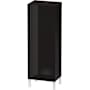 Duravit L-Cube 52" Engineered Wood Wall Mounted Linen Tower High Gloss Black