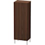 Duravit L-Cube 52" Engineered Wood Wall Mounted Linen Tower Brushed Walnut