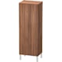 Duravit L-Cube 52" Engineered Wood Wall Mounted Linen Tower Natural Walnut