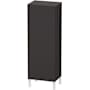 Duravit L-Cube 52" Engineered Wood Wall Mounted Linen Tower Super Matte Graphite