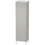 Duravit L-Cube 69-1/4" Engineered Wood Wall Mounted Linen Tower Matte Concrete Gray