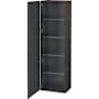 Duravit L-Cube 69-1/4" Engineered Wood Wall Mounted Linen Tower Brushed Dark Oak