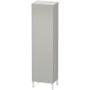 Duravit L-Cube 69-1/4" Engineered Wood Wall Mounted Linen Tower Matte Concrete Gray