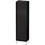 Duravit L-Cube 69-1/4" Engineered Wood Wall Mounted Linen Tower Black Oak