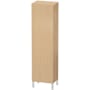 Duravit L-Cube 69-1/4" Engineered Wood Wall Mounted Linen Tower Natural Oak