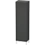 Duravit L-Cube 69-1/4" Engineered Wood Wall Mounted Linen Tower Matte Graphite
