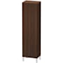 Duravit L-Cube 69-1/4" Engineered Wood Wall Mounted Linen Tower Brushed Walnut