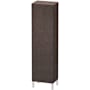 Duravit L-Cube 69-1/4" Engineered Wood Wall Mounted Linen Tower Brushed Dark Oak