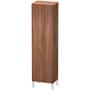 Duravit L-Cube 69-1/4" Engineered Wood Wall Mounted Linen Tower Natural Walnut
